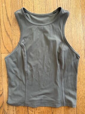 Lululemon Nulux Racerback Cropped Run Tank Size 6